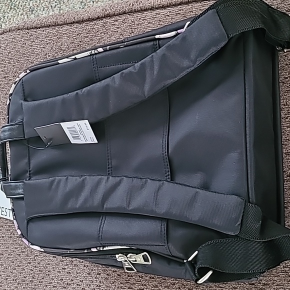 NINE WEST WOMEN'S BLACK BACKPACK - Picture 4 of 15